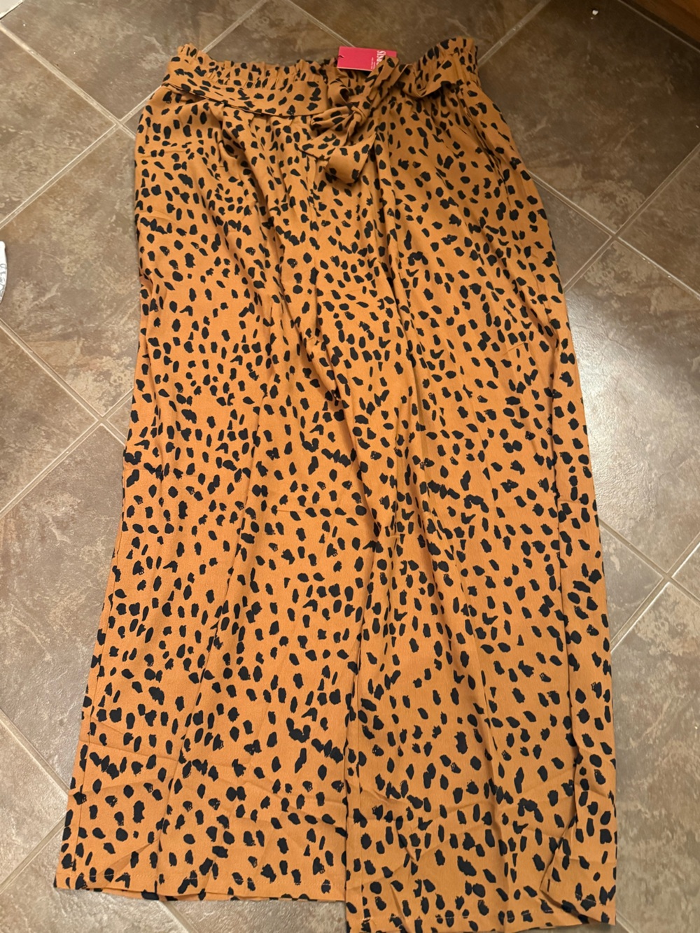Animal print pants